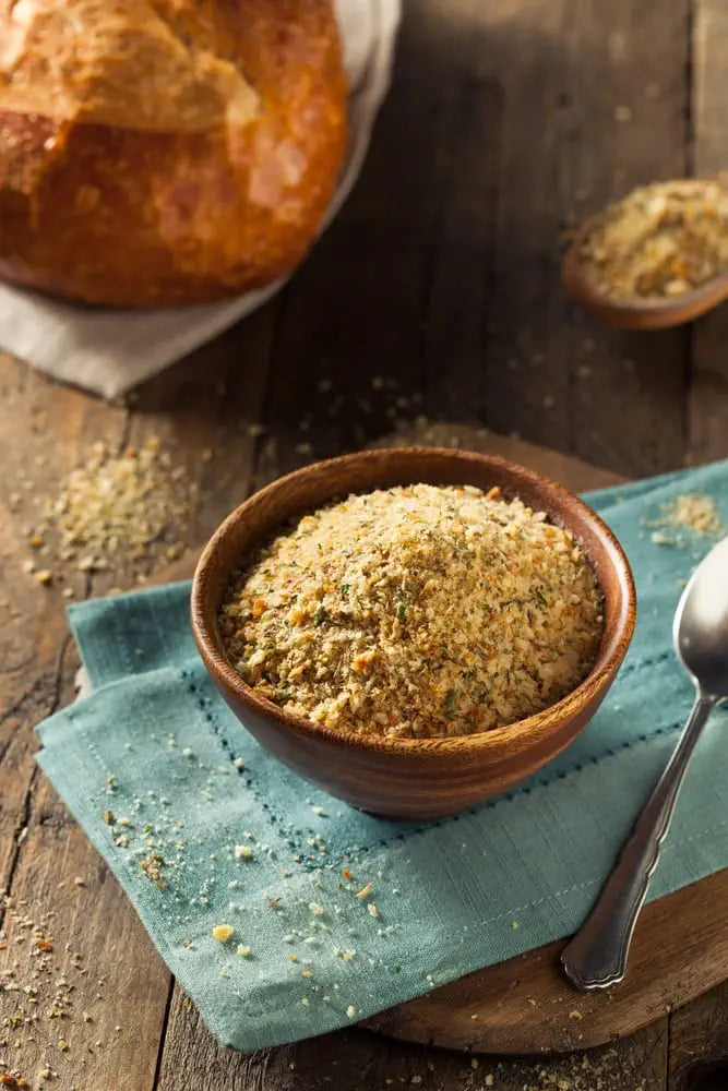 Bell Pepper-Tomato-Oregano Breadcrumbs