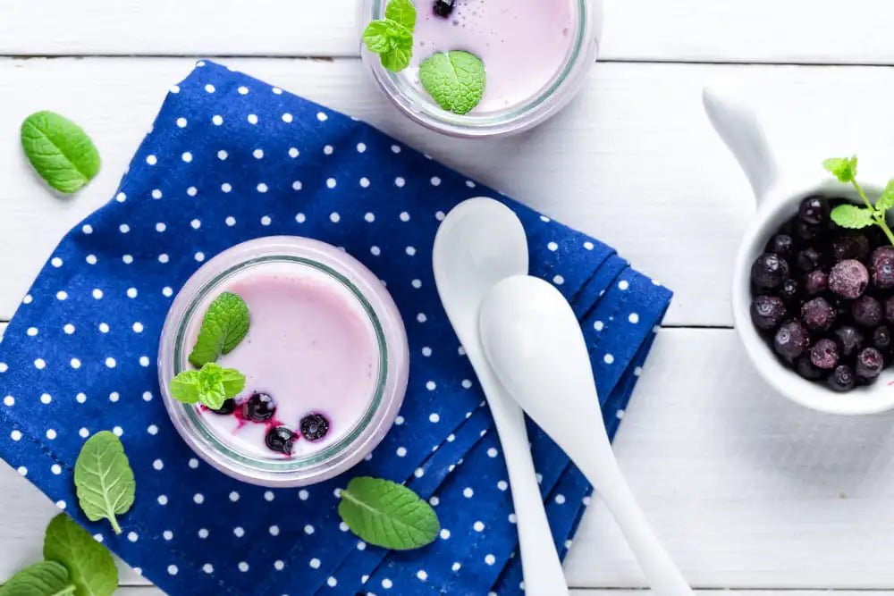 Banana and Blueberry Baby Food
