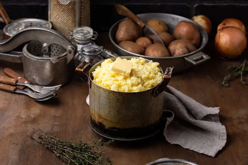 Creamy Cheesy Shredded Potatoes