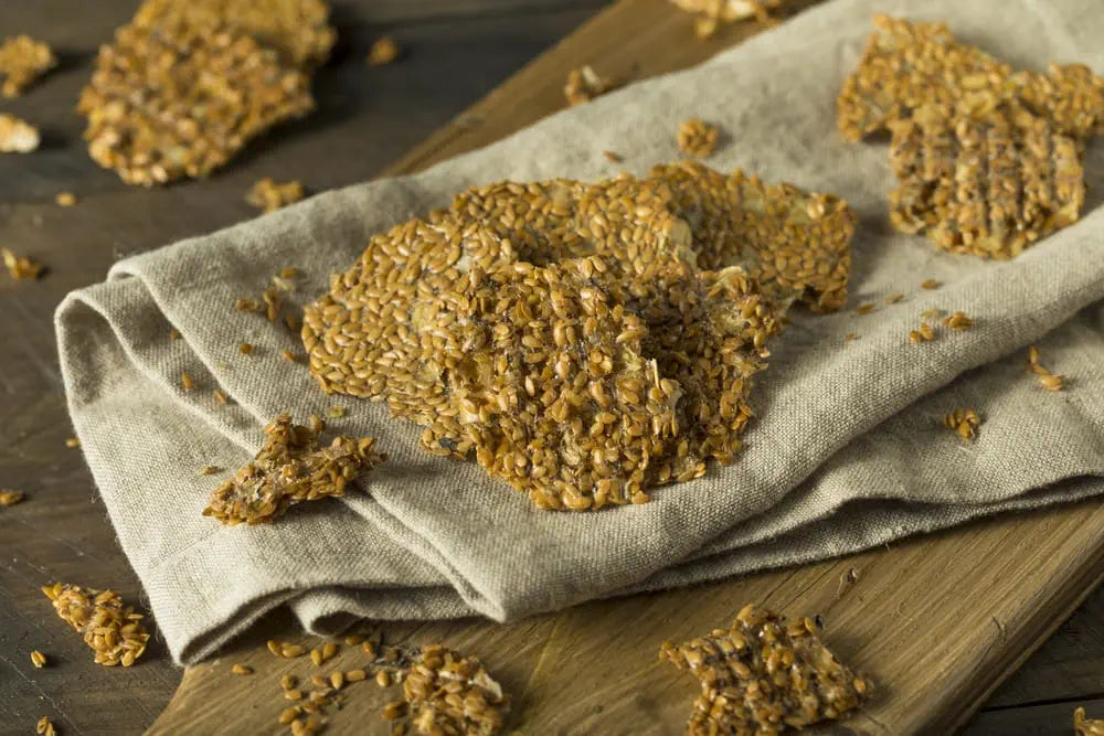 Crispy Dehydrated Flaxseed