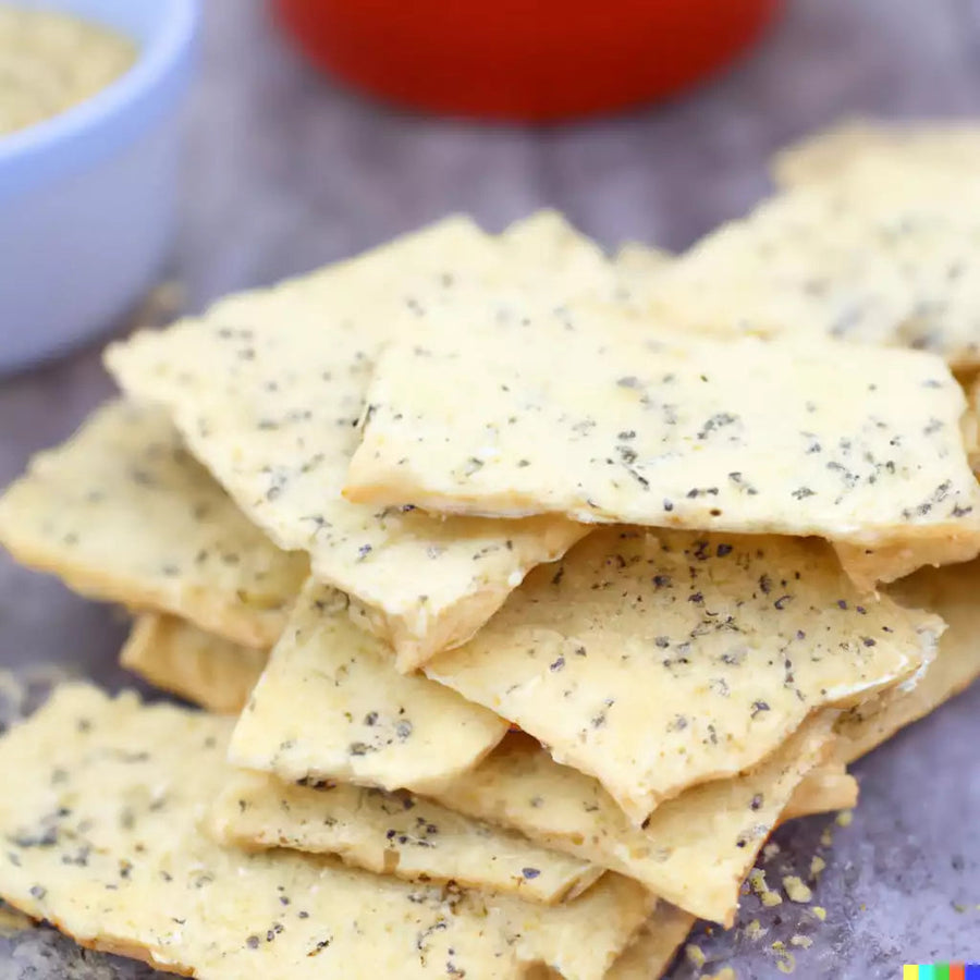 Macadamia-Sage Crackers