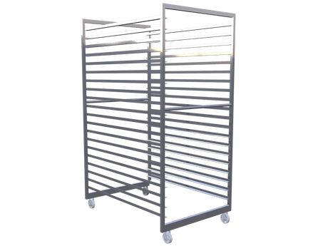 Industrial Trolley | Stainless Steel