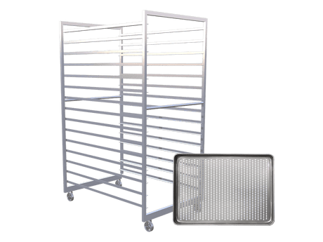Industrial Trolley | Stainless Steel