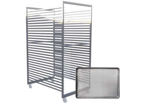 Industrial Trolley | Stainless Steel