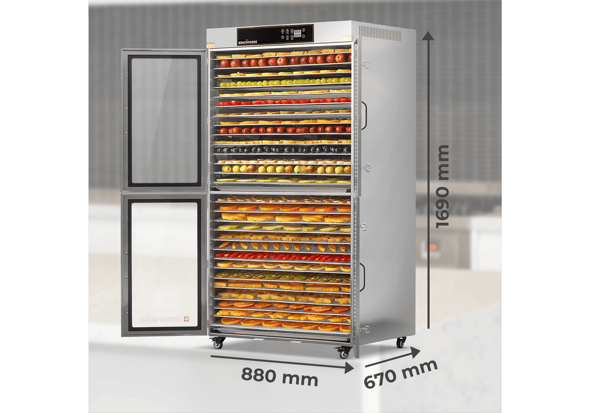 2 Zone / 28 Tray / 11.90m² Tray Area