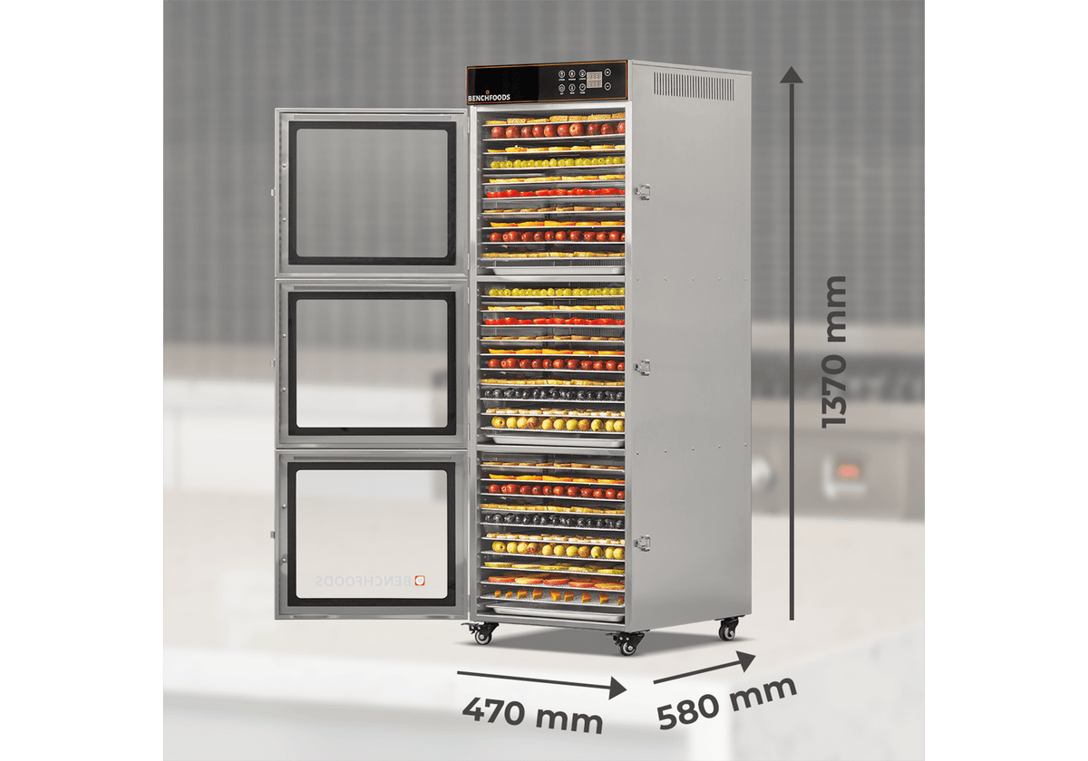3 Zone / 30 Tray / 4.8m² Tray Area - Biltong Bundle