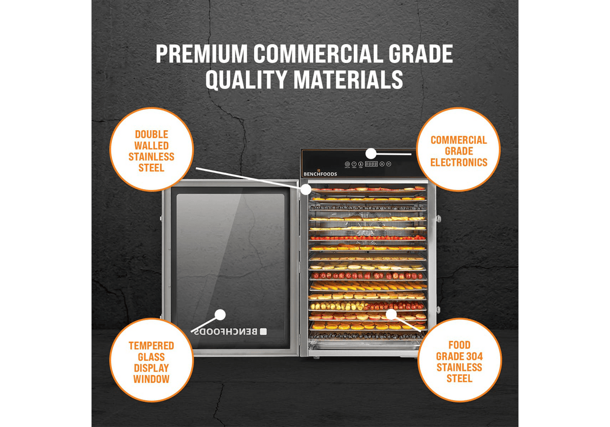 1 Zone / 16 Tray / 2.56m² Tray Area - Biltong Bundle