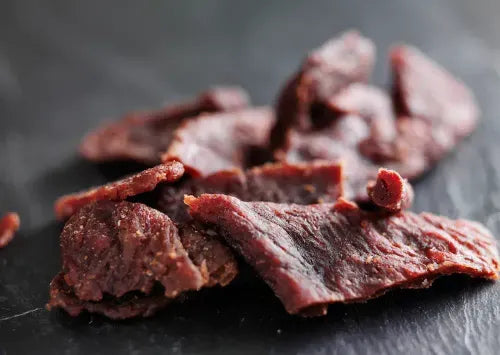 Dehydrated beef strips