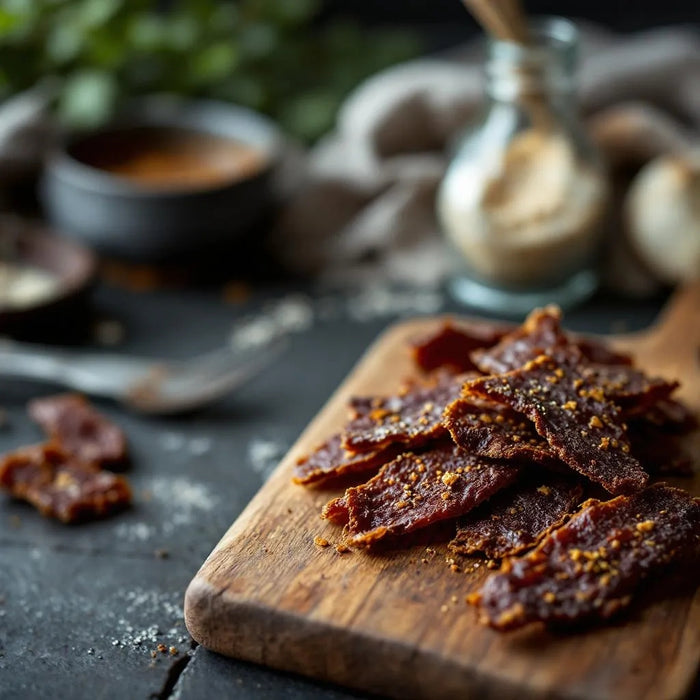 Beef jerky strips